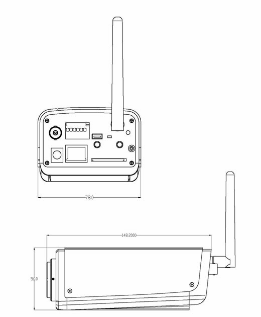 DANNOVO HD Wireless Box IP Camera Interface