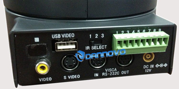 DANNOVO CCTV USB Video Conference Camera Back