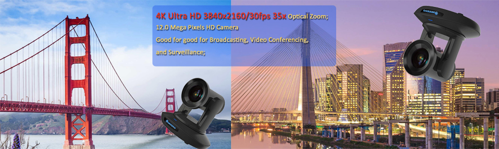 DANNOVO 4K Video Camera for Broadcasting