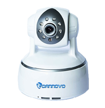 DANNOVO Wired Indoor Security IP Camera With Pan/Tilt,IR-Cut,Support 2 way Audio,Mobile Phone,Motion detection(DN-H01)