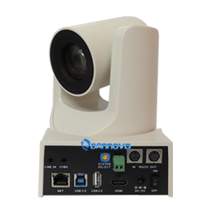 DANNOVO IP Audio Video Conferencing UVC PTZ Camera 12x Zoom, Support USB3.0, IP RJ45,HDMI and CVBS port, H.265&H.264(DN-HDC061B3)