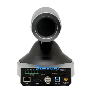 DANNOVO Widest Angle SDI PTZ Camera for Video Conferencing, 5x Zoom Network IP Camera, Support RJ45, HDMI, USB, Audio Interface, Ceiling Mount(DN-HDC1205)