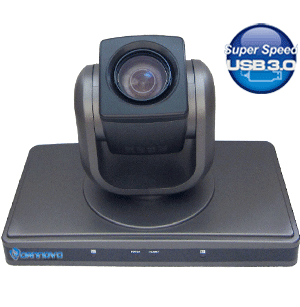 DANNOVO USB3.0 HD PTZ Video Conference Camera 20x Optical Zoom,Support UVC, Plug & Play,Microsoft Lync, Skype Compatible(DN-HDC20B-CN)