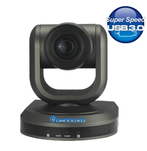 DANNOVO USB3.0 UVC PTZ Camera for Video Conferencing Room,10x Optical Zoom,Ceiling/Wall/Tripod/Desktop Installation(DN-HDC23B)