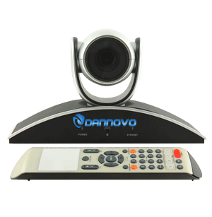 DANNOVO USB PTZ Camera 720P for Video Conference Room,10x Optical Zoom,For Skype,Lync,Similar to Polycom EagleEye Camera(DN-HDCC10B)