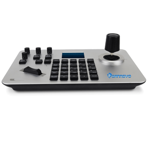 DANNOVO NDI Keyboard Controller, VISCA ONVIF Network Joystick for Controlling HD PTZ Camera, Support VISCA over IP, VISCA TCP, VISCA UDP(DN-IPKB026-NDI)