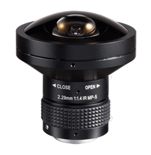 DANNOVO Megapixel Fish Lens,Wide Angle 185 Degree,CS(DN-LFM229IR)