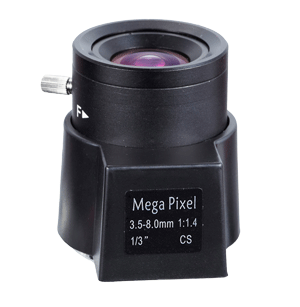 DANNOVO Megapixel DC Auto Iris Lens 3.5-8mm,CS(DN-LVA358)