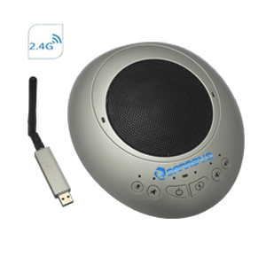 DANNOVO Wireless Video Conference Microphone,Built-in Speaker,Compatible with WebEx,Microsoft Lync,Skype for Business,BlueJeans,Zoom and Jabber(DN-MIC21-WS)