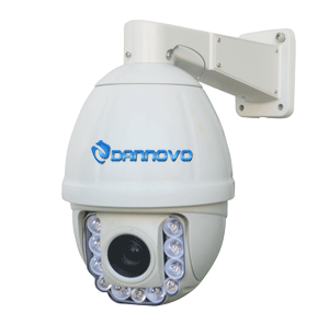 DANNOVO Outdoor Auto Tracking IR PTZ High Speed Dome IP Camera,Support 18x,23x,27x,37x Optical Zoom Options(DN-PTZH066-AT)